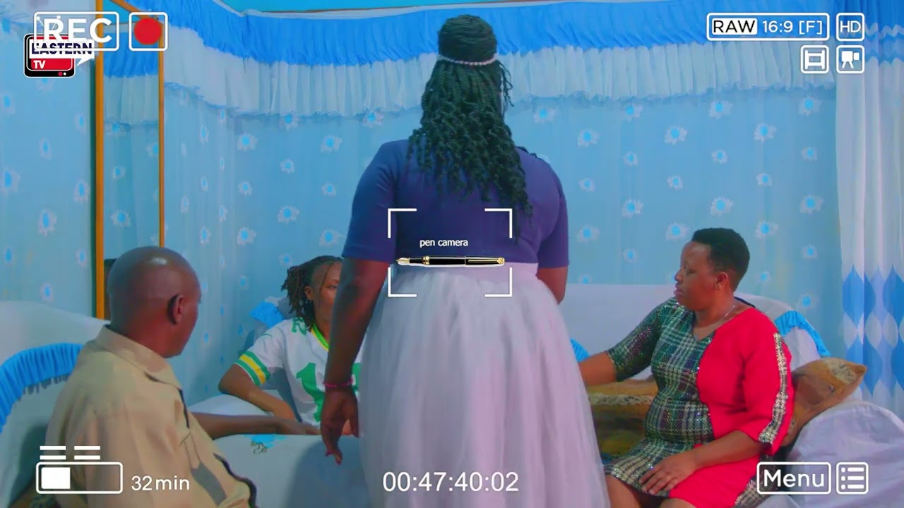 Eastern tv crew  will spend the night at kajiado police station  for recording  the mwangi's  family