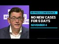 Victoria records no new coronavirus cases for fifth straight day | ABC News