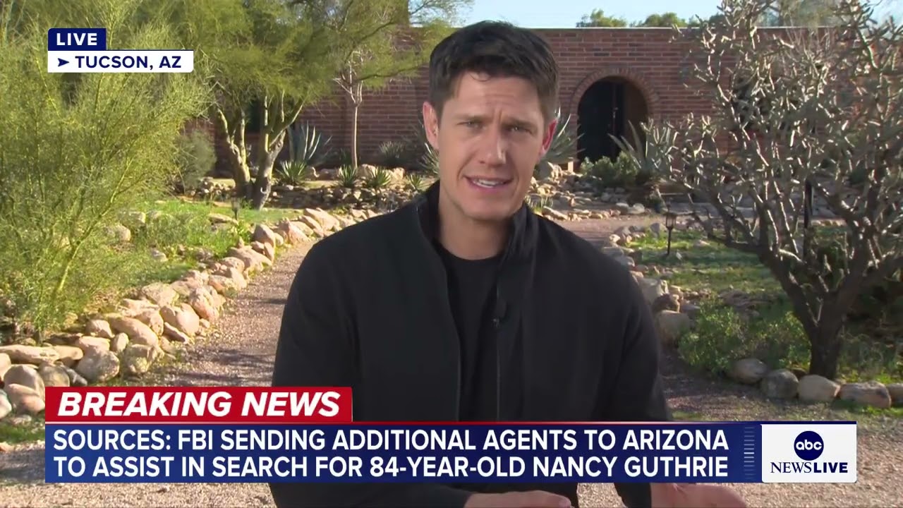 FBI to send additional troops to aid in search for Nancy Guthrie