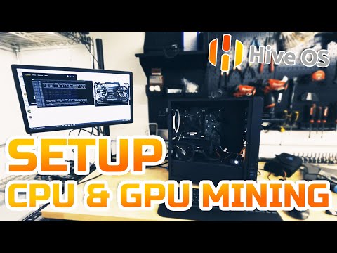 Setup CPU U0026 GPU Flightsheet On Rig / HiveOS