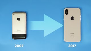 От самого ПЕРВОГО iPhone 2G до iPhone X (ASMR)