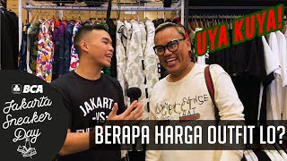 BERAPA HARGA OUTFIT LO? PT. 6 feat. Uya Kuya | Jakarta Sneaker Day 2019