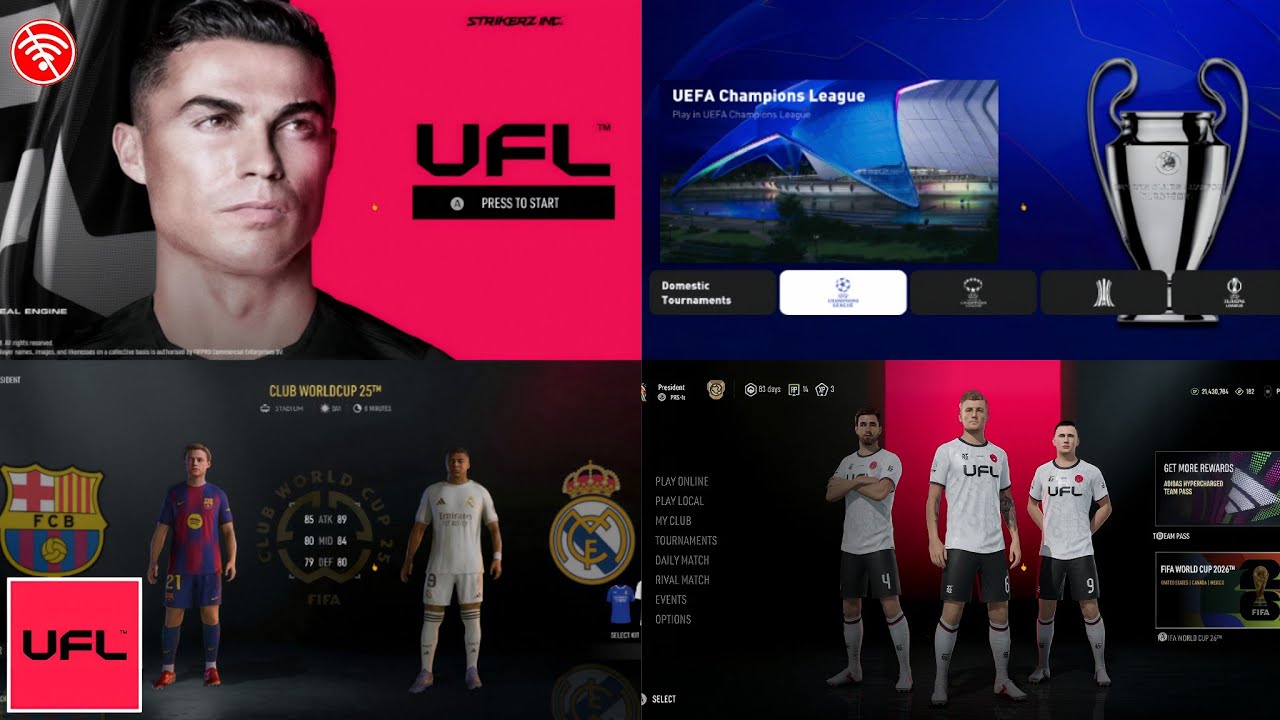 FIFA 16 MOD UFL NEW UPDATE LATEST TRANSFERS 2025/26 ANDROID OFFLINE HD GRAPHICS