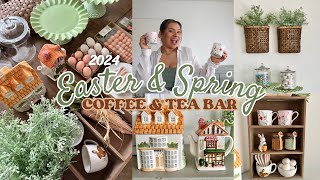 🌿EASTER & SPRING COFFEE BAR 2024! EASTER DECORATE WITH ME, COFFEE BAR IDEAS #easter2024 #coffeebar