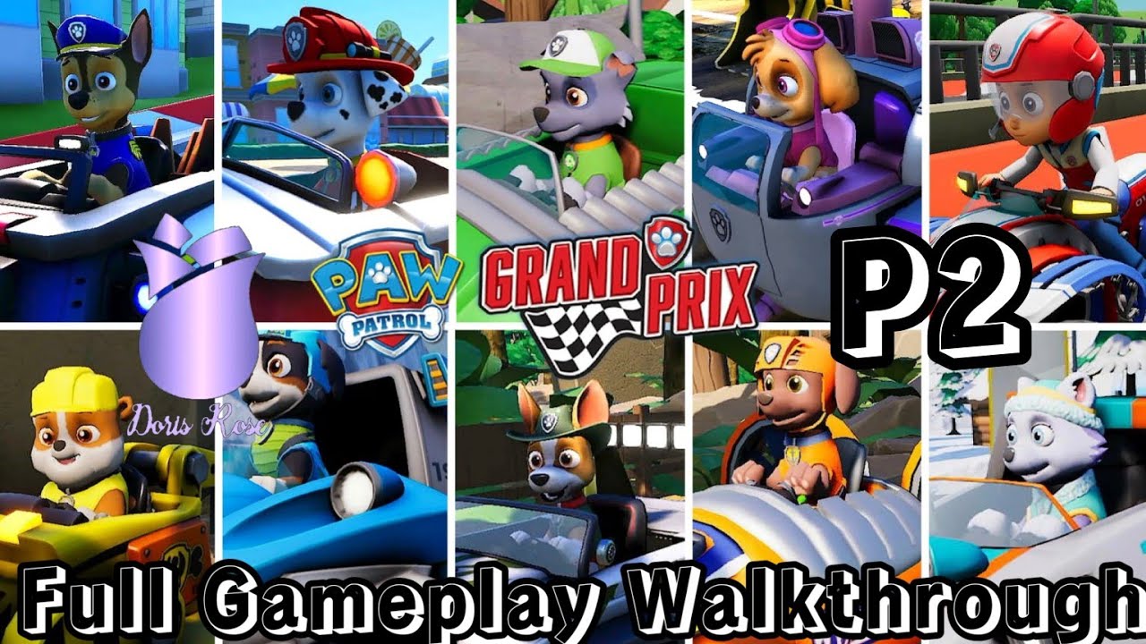 Paw Patrol Grand Prix | Full Gameplay Walkthrough |Part 2