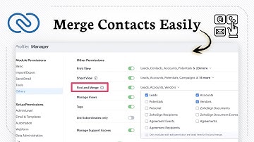 How to Find Duplicates and Merge Contacts in Zoho CRM