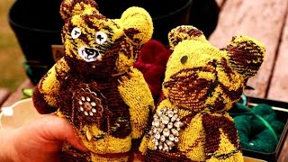 Как сделать медведя из полотенца Как сделать медведя из полотенца
