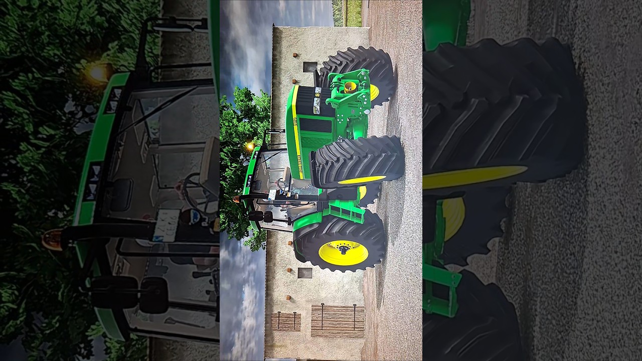 Johndeere der Traktor. 