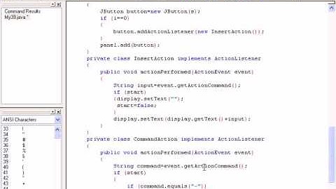Java Урок 120 Вычисления с кнопками калькулятора. Создание обработчиков
