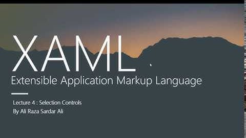 Lecture 4 : Selection Controls
