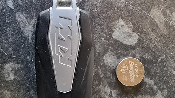 KTM 1290 super adventure S key battery replacement
