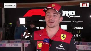 Information F1 SPANISH GP - POST PRESS CONFERENCE - Charles Leclerc Guide