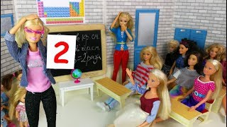 ДВОЙКА НА РОДИТЕЛЬСКОМ СОБРАНИИ Мультик #Барби Школа Куклы Игрушки Для девочек