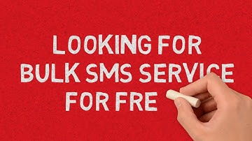 How to send bulk sms for free with own lable or Sender Id