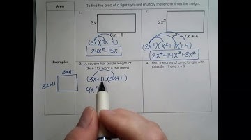 Finding Area with Polynomials