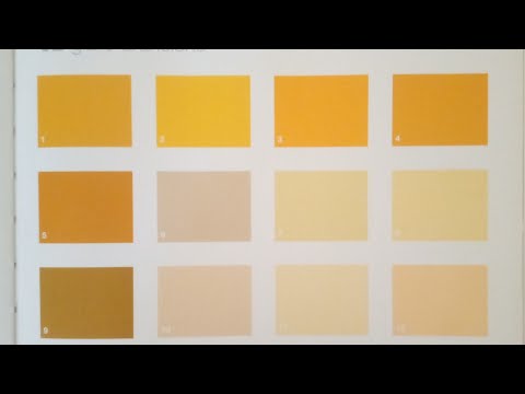Come fare varie tonalita di colore giallo