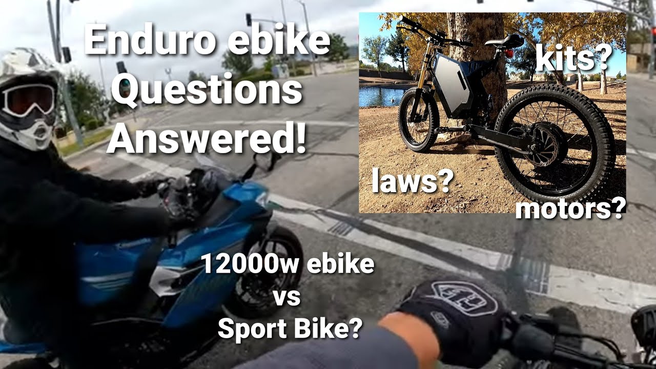 Enduro Ebike Questions Answered!