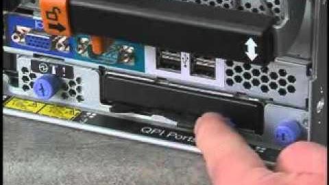 IBM System x3850 X5 - CRU - Install QPI Filler Panel