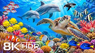 Relaxing Sleep The Best 4K Aquarium | Dive Into The Mesmerizing Underwater Realm, Sea Jellyfish