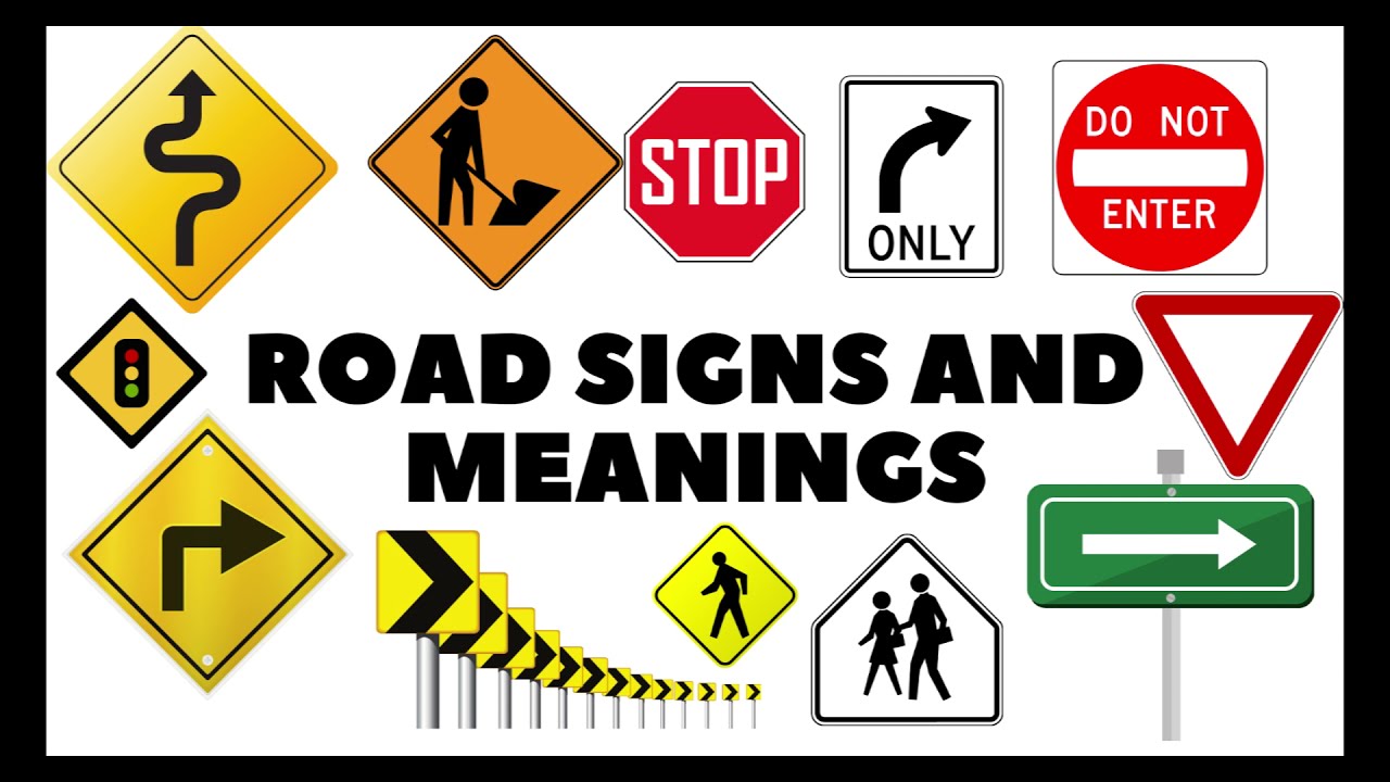 ROAD SIGNS AND MEANINGS CANADA - Driving Demonstration Some Of The Most