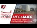 Faymonville megamax  the low bed trailer with removable gooseneck