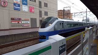 JR東日本E657系K1編成（ブルーオーシャン）　亀有通過　20240512 163912