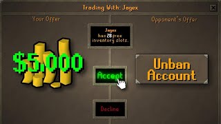 Paying Jagex $5000 to Get 27B Account Back!