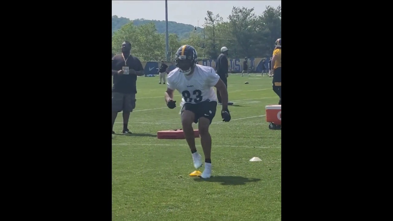 Connor Heyward footwork drill at 