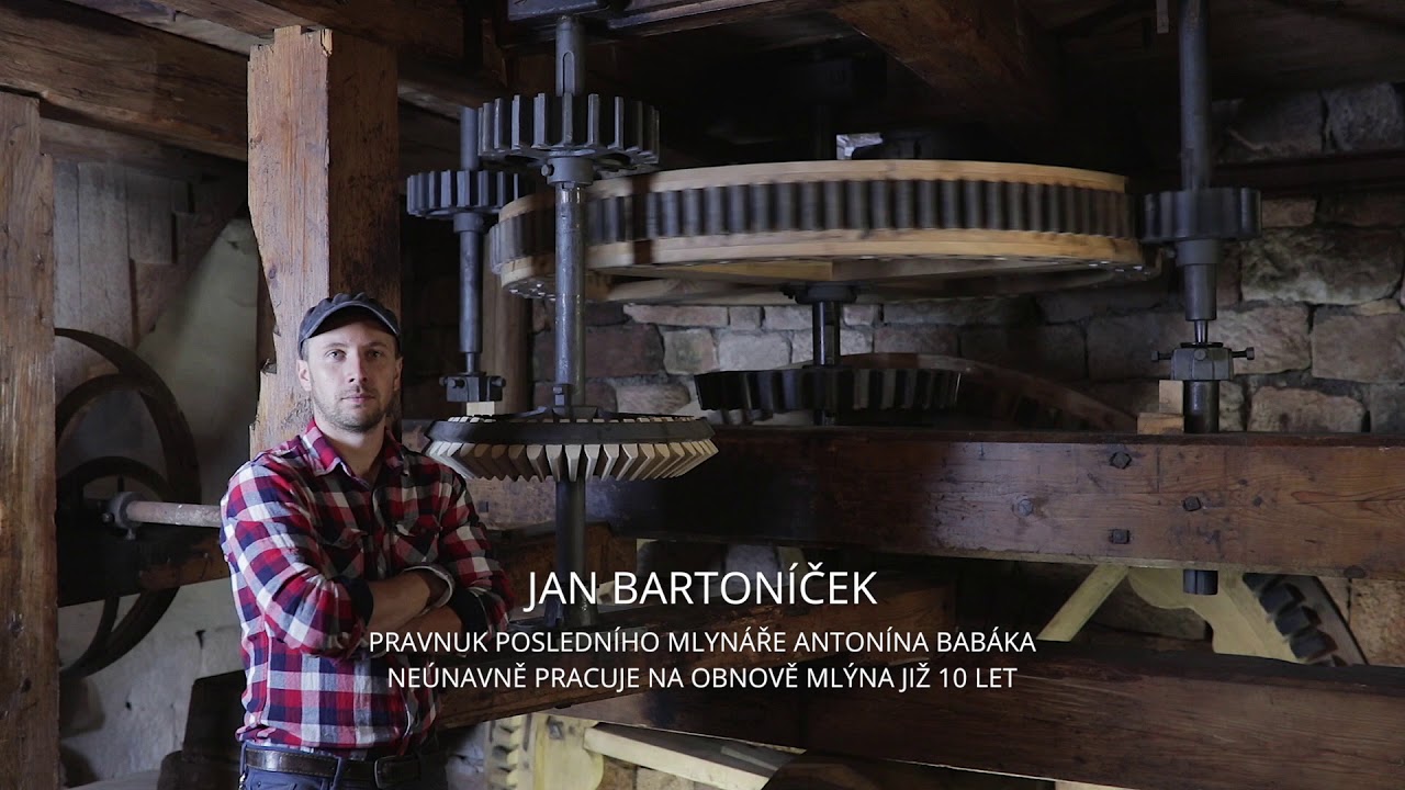 Dolení [Babákův] mlýn  - upoutávka