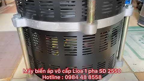 Biến áp vô cấp Lioa SD2550 ( công suất 11kva