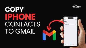 How to Copy or Transfer iPhone Contacts to Gmail | Import iCloud Contacts in Google Account
