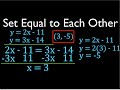 Solving Systems of Linear Equations Quiz
