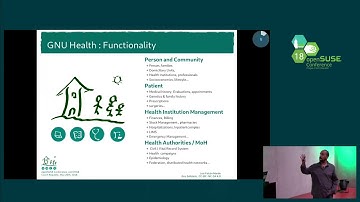 openSUSE Conference 2018 - The GNU Health : Free Software technology improving Public Healthcare aro