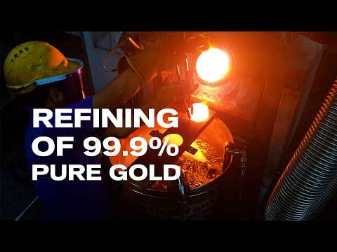 Inside a Professional Gold Refinery: From Raw Gold to Pure Bullion