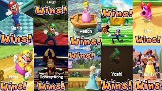 Mario Party Superstars - All Characters Win Animation #Mario Party Superstars