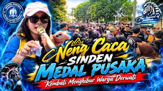 NENG CACA SINDEN MUDA DAN CANTIK KEMBALI MENGHIBUR WARGA DERWATI - KUDA LUMPING MEDAL PUSAKA