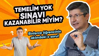 BİNLERCE ÖĞRENCİNİN AKLINDA Kİ O SORU! Temelim yok sınavı kazanabilir miyim? | Dr. Faruk Öndağ Resimi