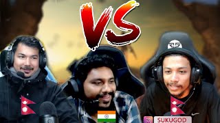 4k Gaming Nepal vs suku vs Nesamani yt 😱 last zone intense fight
