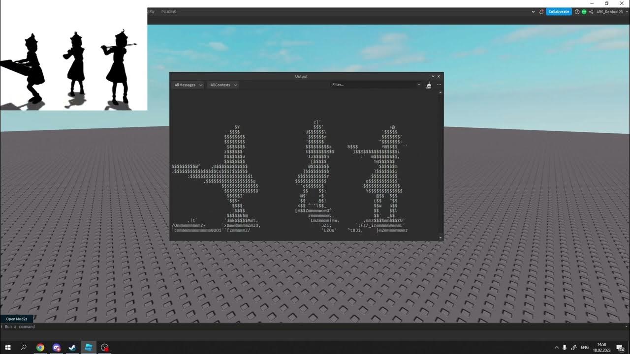 Bad apple but its roblox output - YouTube
