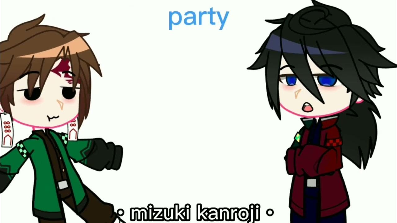 I say disco, You say party! Tomioka 🌊 Tanjiro 🔥 Mizuki Kanroji