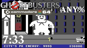 [PB] Ghostbusters Commodore 64 Any% 7:33