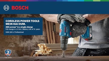 Bosch GSB 183 Li Professional | Cordless Impact Drill/Driver