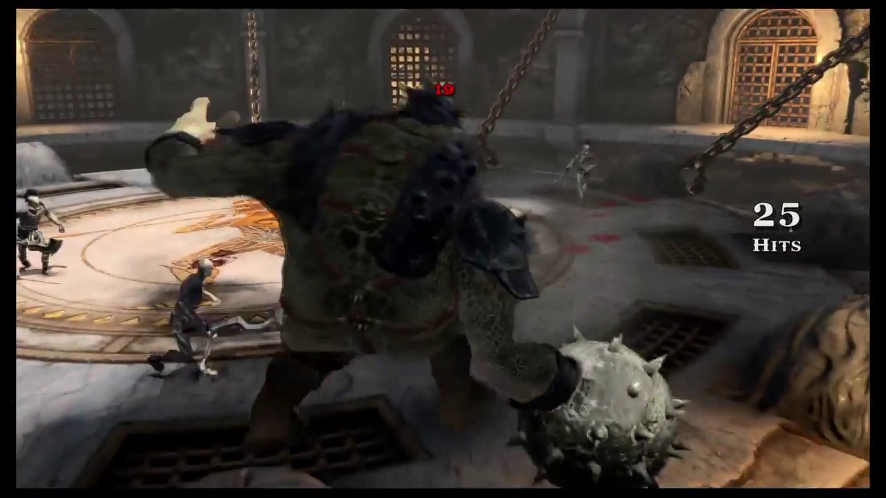God of War 3 Challenge of Olympus - Bare Hands - YouTube