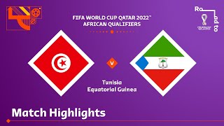 Tunisia v Equatorial Guinea | FIFA World Cup Qatar 2022 Qualifier | Match Highlights