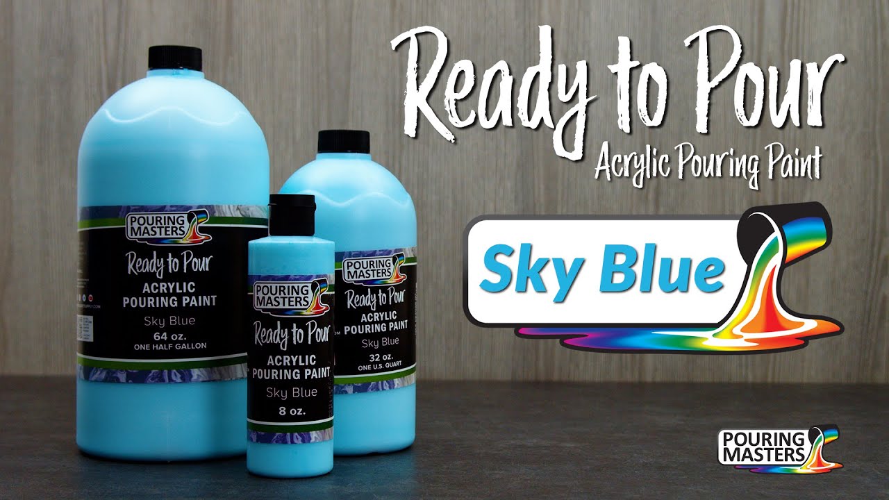 Bluebonnet Acrylic Ready to Pour Pouring Paint 32-Ounce Pre-Mixed — TCP  Global