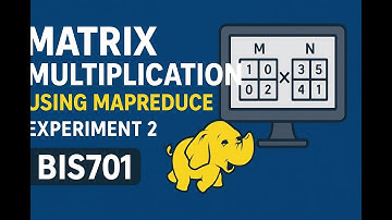 Matrix Multiplication using MapReduce | Experiment 2 | BIS701 Big Data Analytics Lab