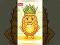 Pineapple,Ananas 🤫 #ai #cartoon #facts #anime #hindi #reels #shorts #healthy