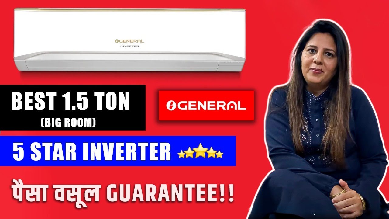 O General 1.5 Ton 5 Star Split Inverter Air Conditioner ASGG18CETA B Review