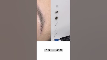 How to use shading needles? #shorts #microblading #microbladingacademy #microbladingcourses