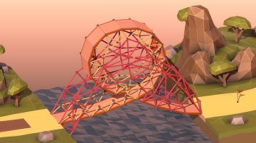 Poly Bridge 2 - ALL TRANQUILL OASIS Levels